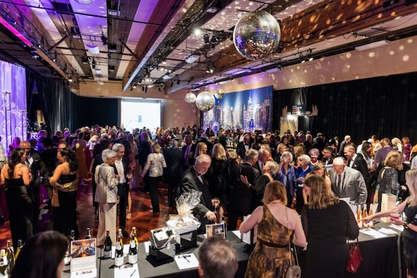Stepping Out Gala cocktail reception