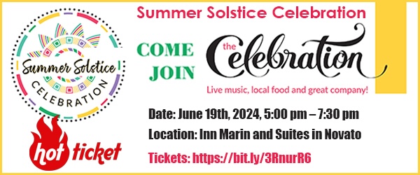 Marin Summer Solstice Celebration Ad