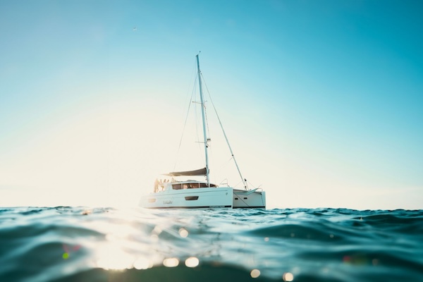 Sailboat on the water