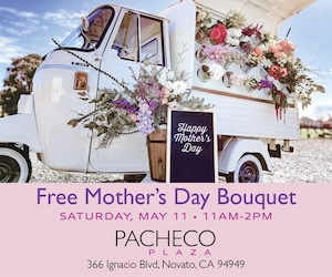 Pacheco Plaza, Free Mother's Day Bouquet