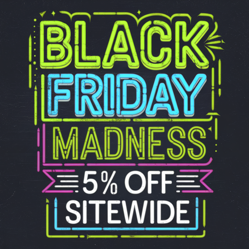 Mad deals for one mad day – use code MADFIVE and 5% off sitewide!