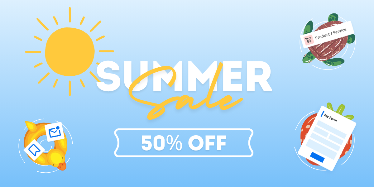 Summer Sale 50% OFF