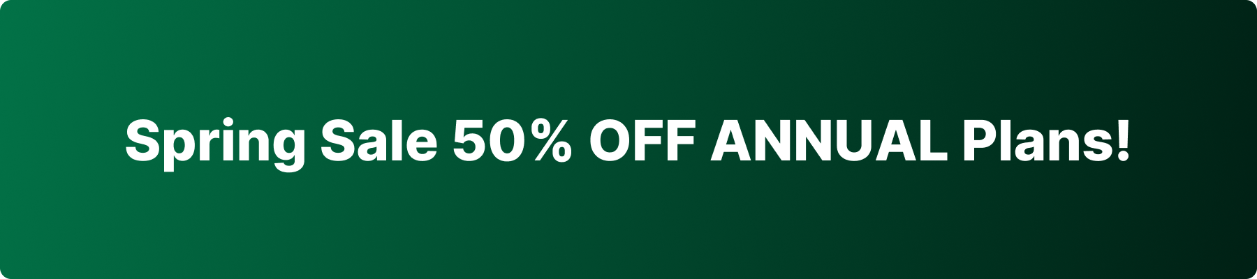 spring sale 50% off
