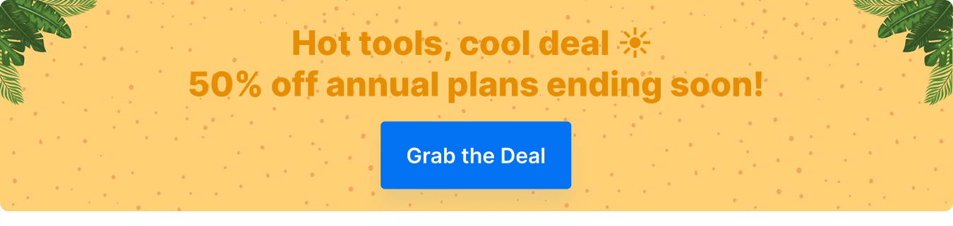 summer sale 50% off