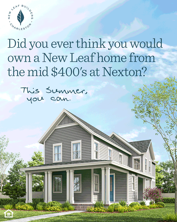 Did you ever think you would own a New Leaf home from the mid $400's at Nexton?