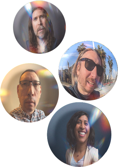 The Speakers, trapped in crystal balls