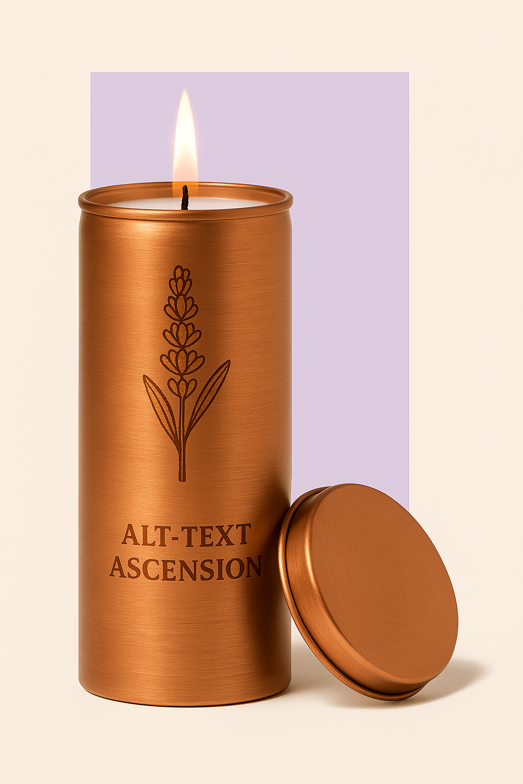 Alt-Text Candle