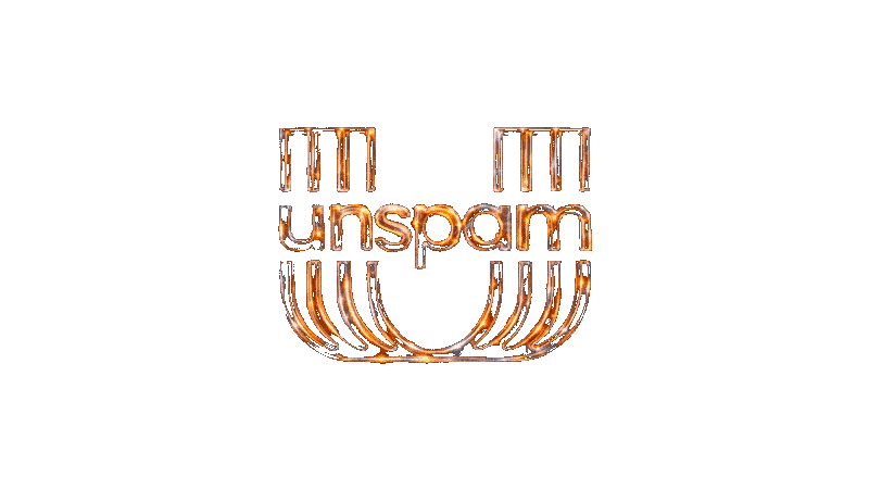 A hipnotic Unspam 2026 logo that compels you to get your Unspam ticket