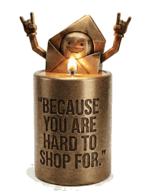 When all else fails, light a candle.