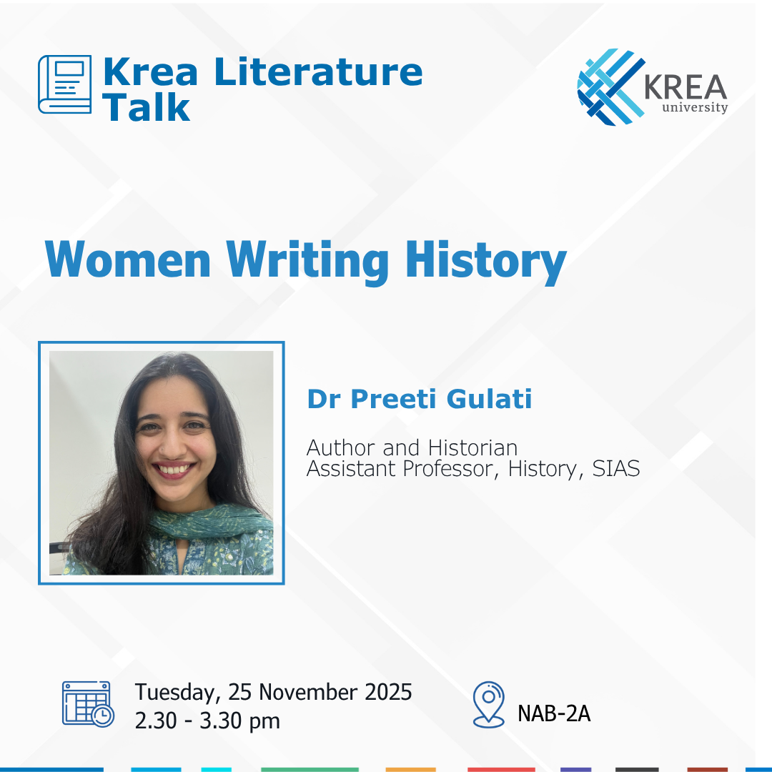 'Women Writing History' with Dr Preeti Gulati