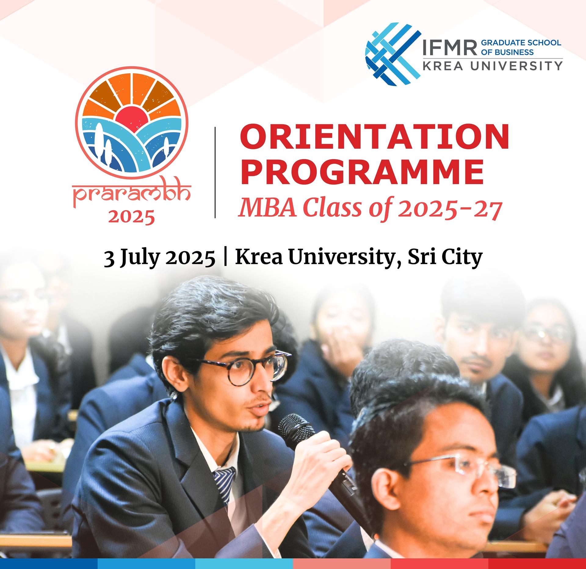 Join us at Prarambh 2025 on 3 July 2025