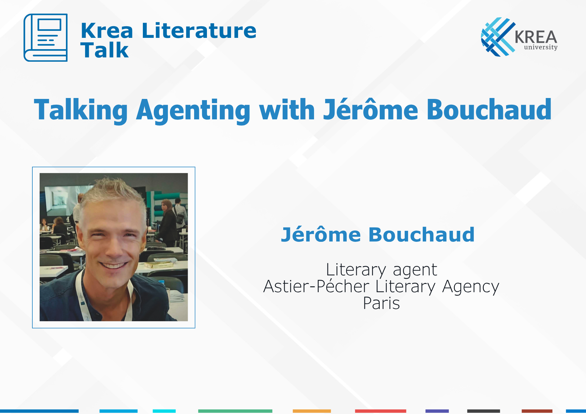 Talking Agenting with Jérôme Bouchaud 