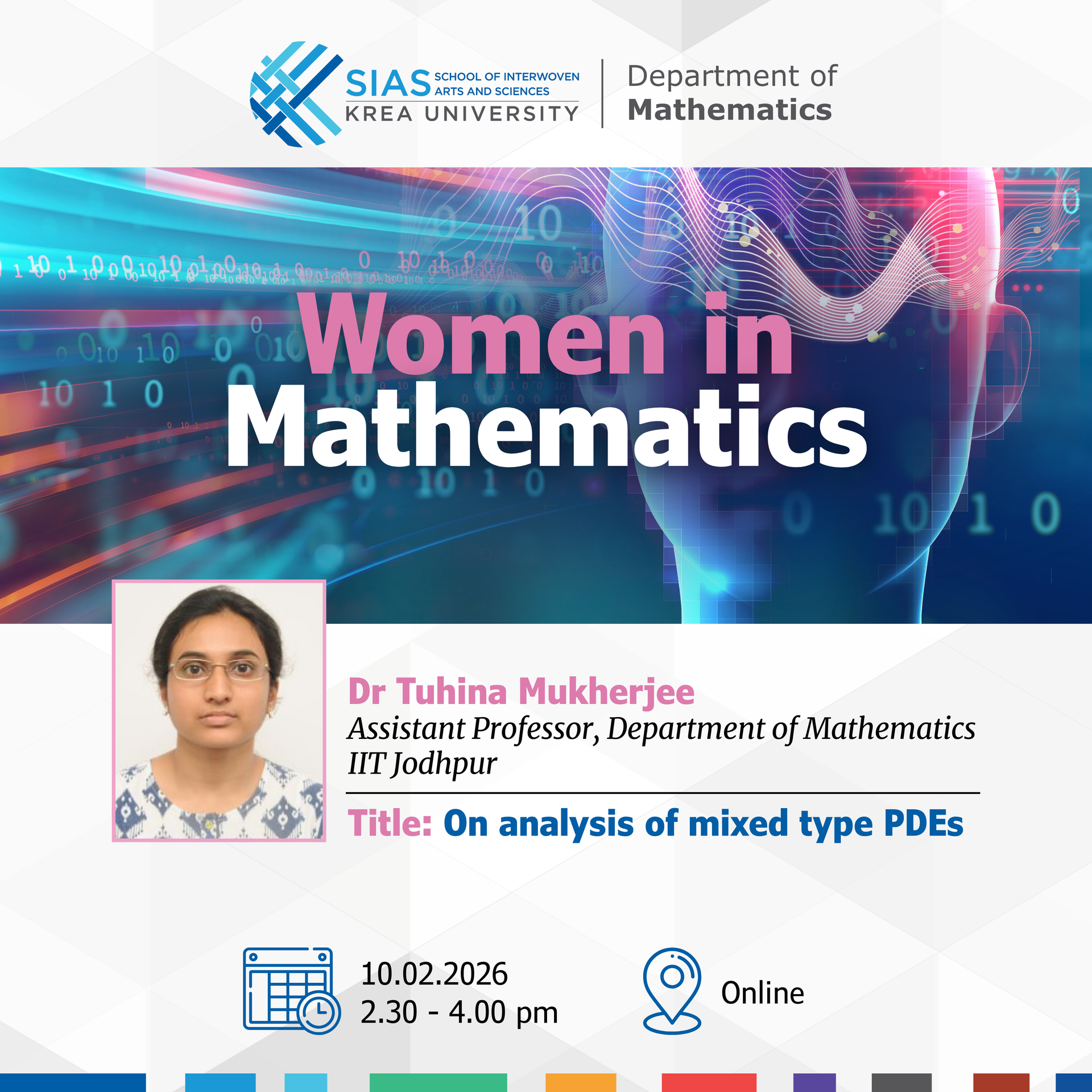 Krea Mathematics Talk - On analysis of mixed type PDEs