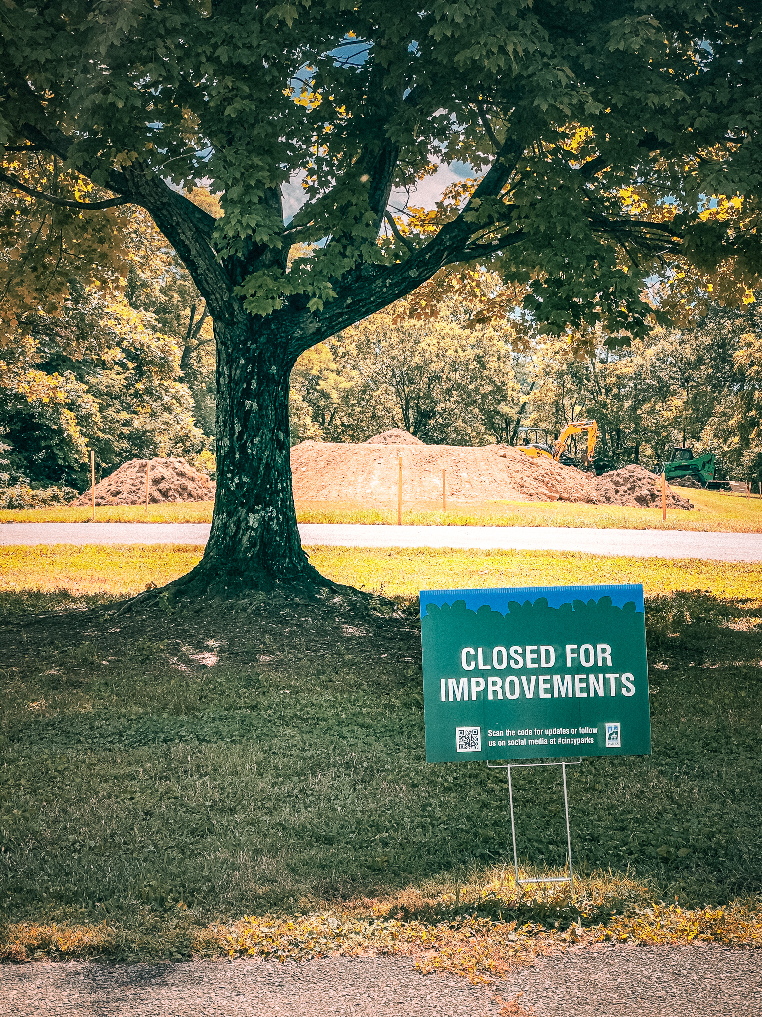 Mount Airy Skills Park Construction Photo