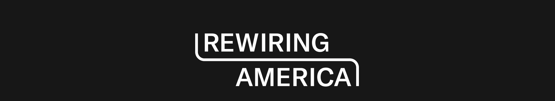Rewiring America logo.