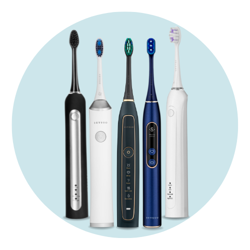 SEYSSO sonic toothbrushes for adults.