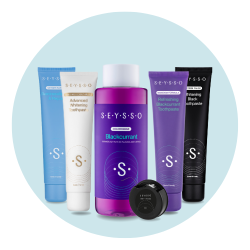 SEYSSO oral care cosmetics.
