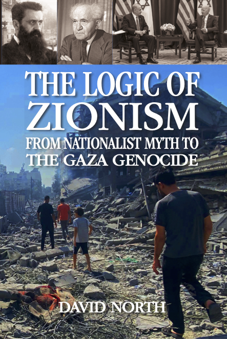 Book cover - The Logic of Zionism: From Nationalist Myth to the Gaza Genocide