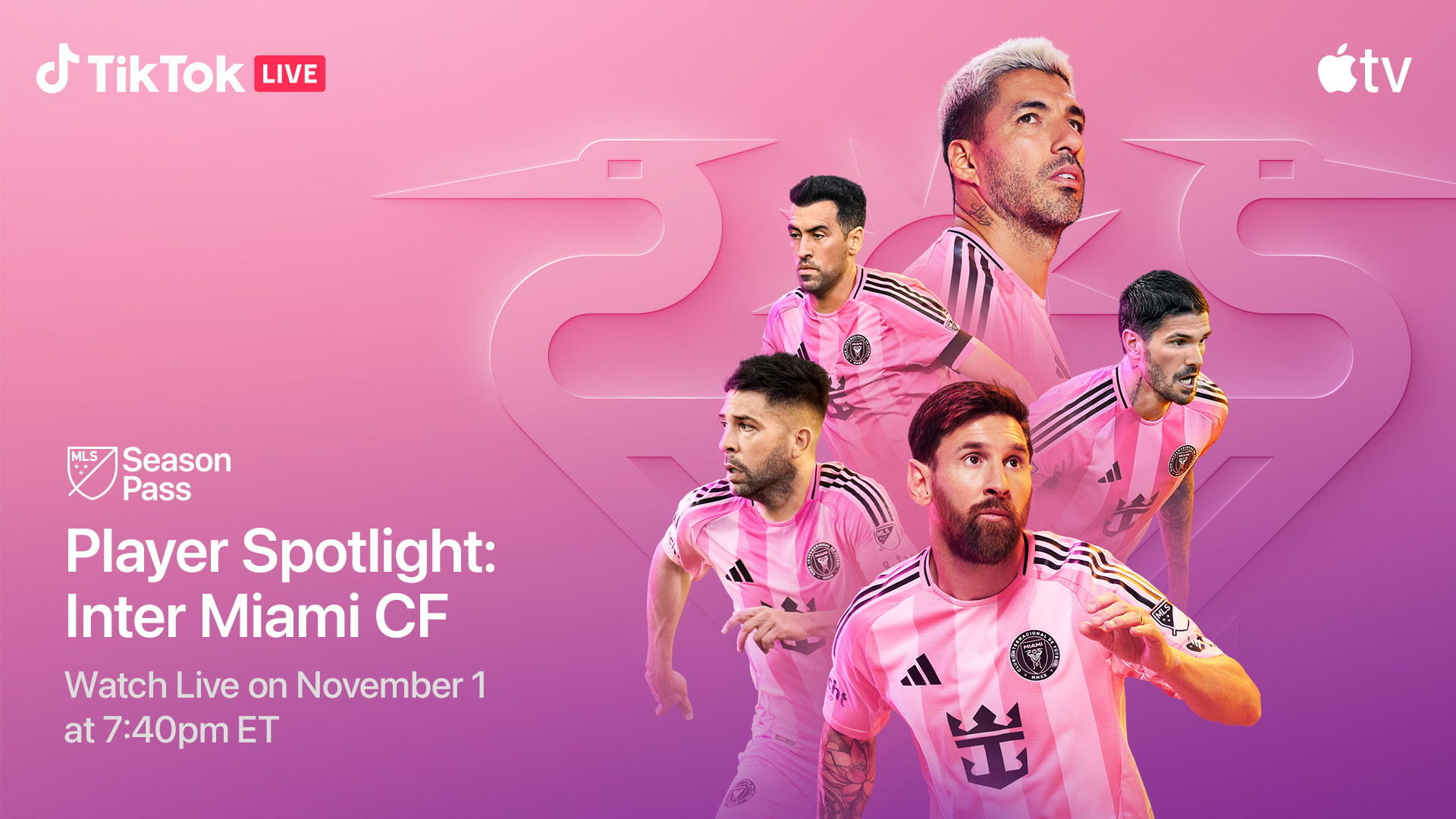 MLS Season Pass Inter Miami Live on TikTok MLS Season Pass Inter Miami Live on TikTok