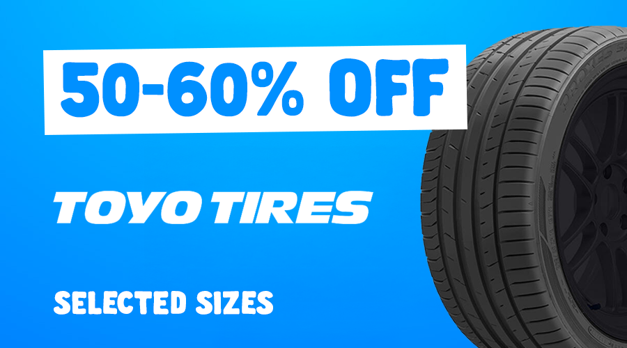50-60% OFF TOYO TIRES
