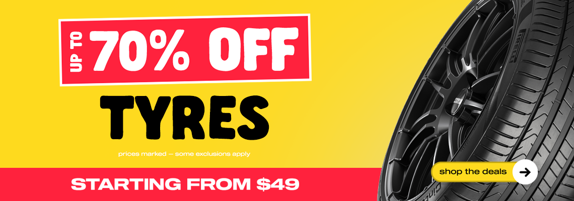 Christmas Sale - Up to 70% Off Tyres