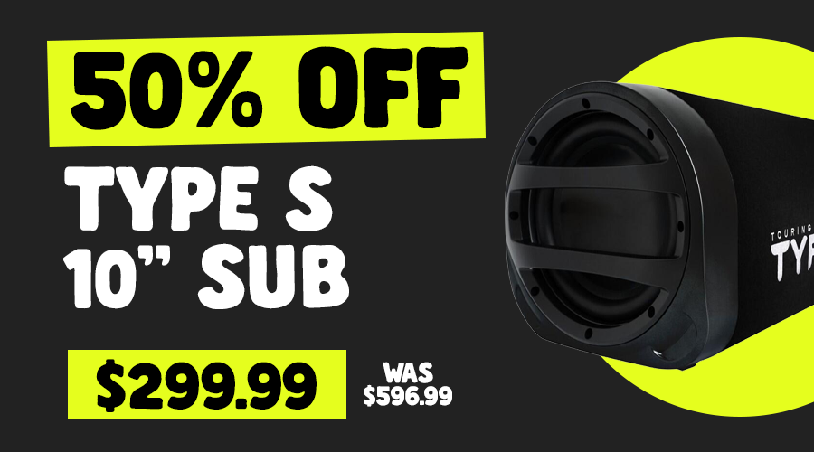 TYPE S 10" SUB $299