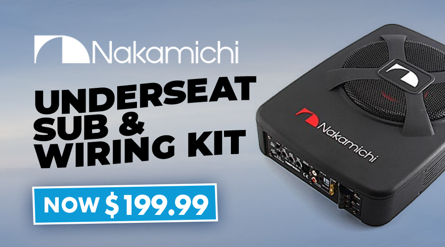 Nakamichi Under Seat Subwoofer Deals