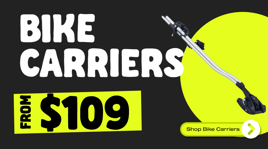 BIKE CARRIERS FROM 109