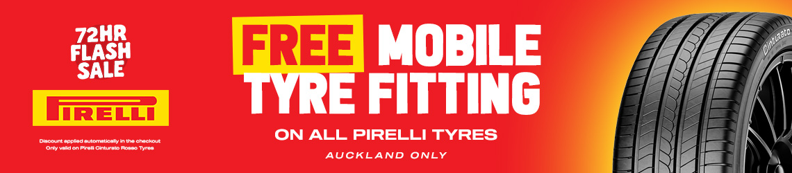 Free Mobile Fitting on All Pirelli Tyres