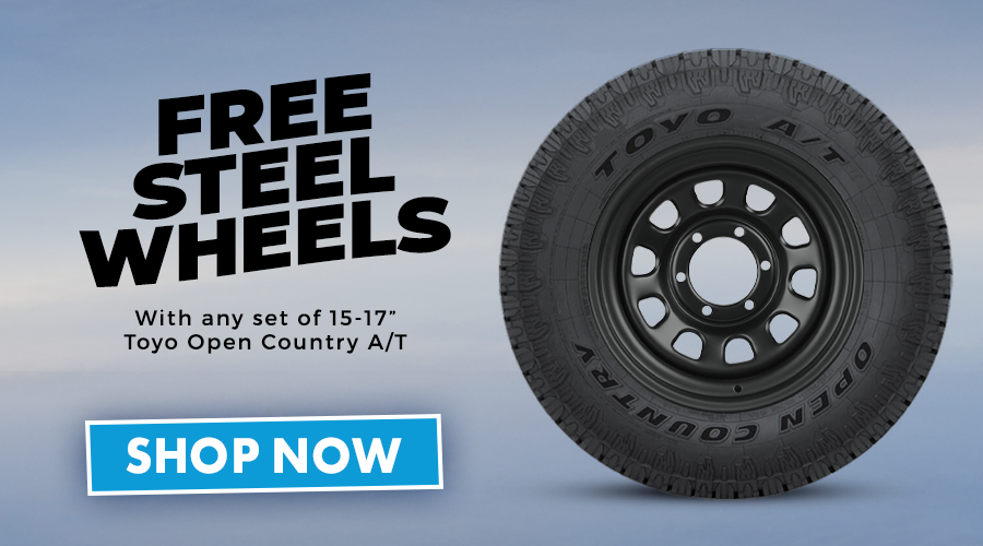 FREE Steel Wheel Deals