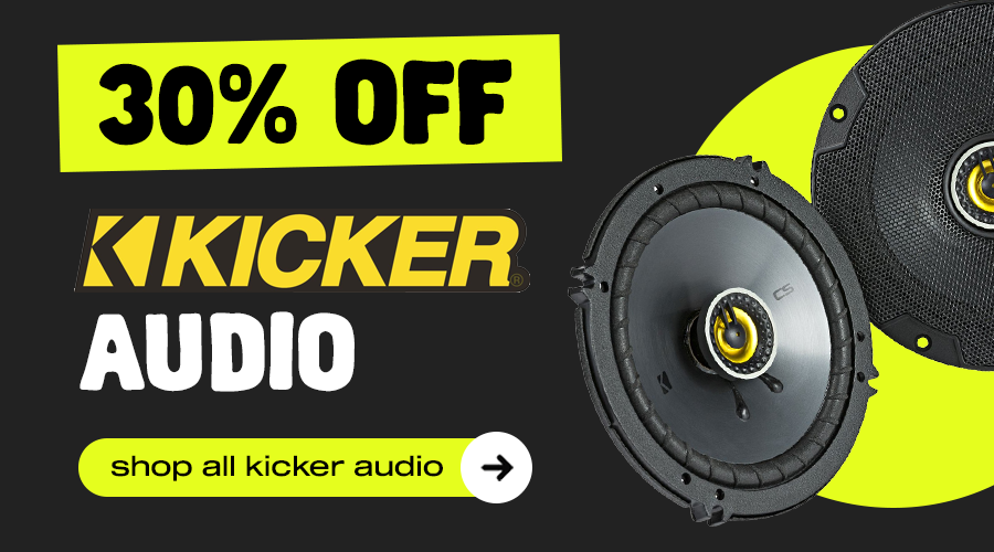 30% OFF KICKER AUDIO