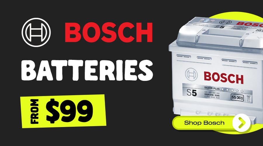 BOSCH BATTERIES FROM $ 99