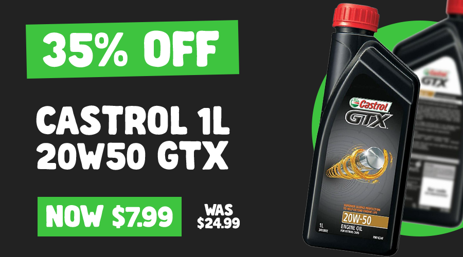 CASTROL 20W50 $7.99