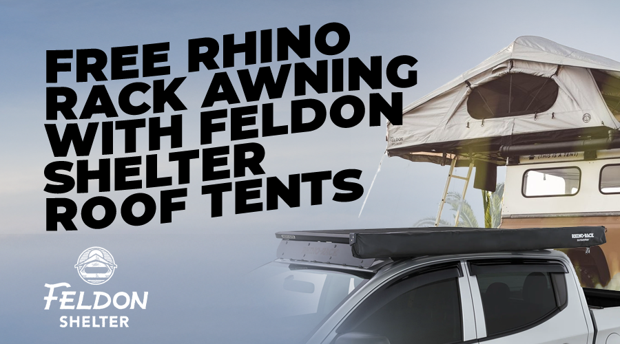 Feldon Rooftop Tents - Free Rhino-Rack Awning Deal