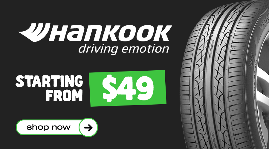 HANKOOK TYRES FROM $49