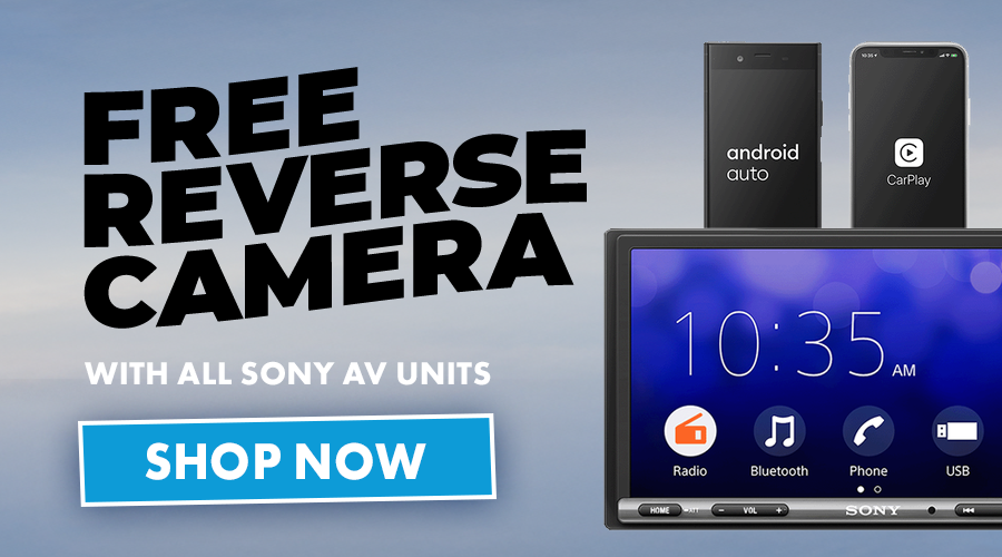 Sony Head Unit FREE Reverse Camera Deal