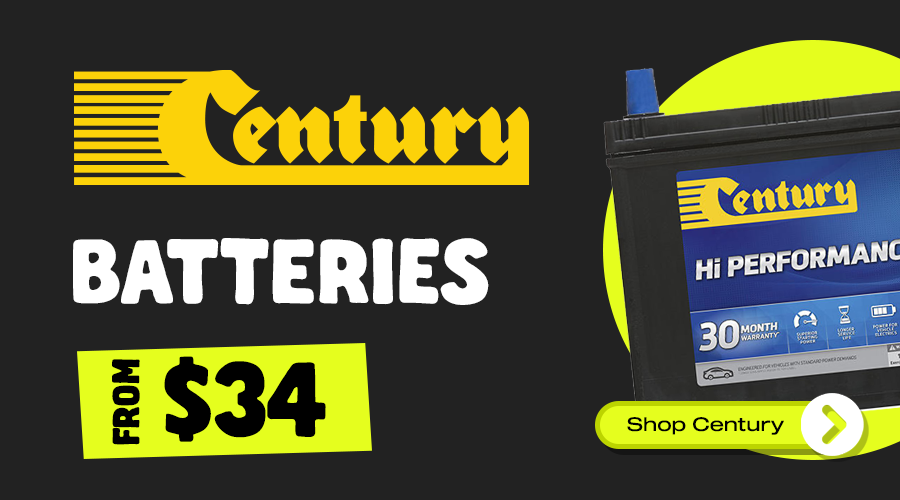 CENTURY BATTERIES FROM $34