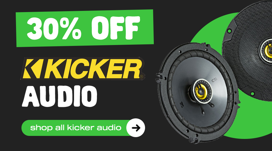 30% OFF KICKER AUDIO