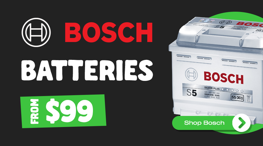 BOSCH BATTERIES FROM $ 99