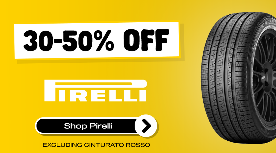 30-50% OFF PIRELLI