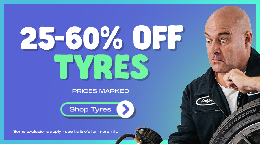 25-60% Off Tyres