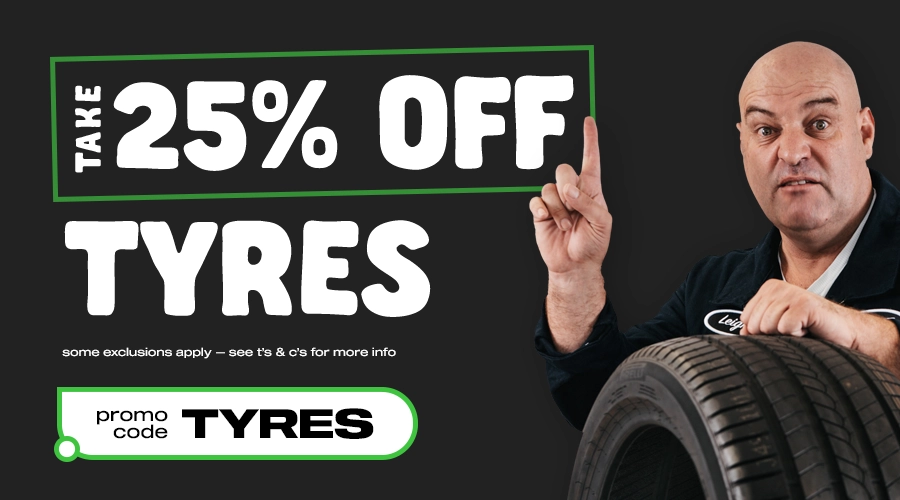 25% Off Tyres