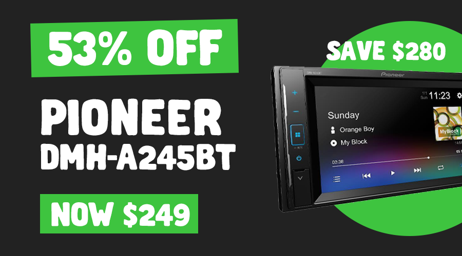 Pioneer Dmh-A245bt | Bluetooth & Weblink Casting Head Unit
