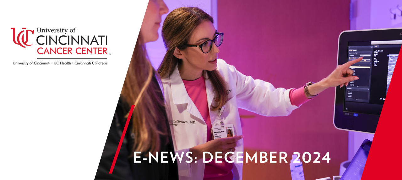 University of Cincinnati E-News Header Image