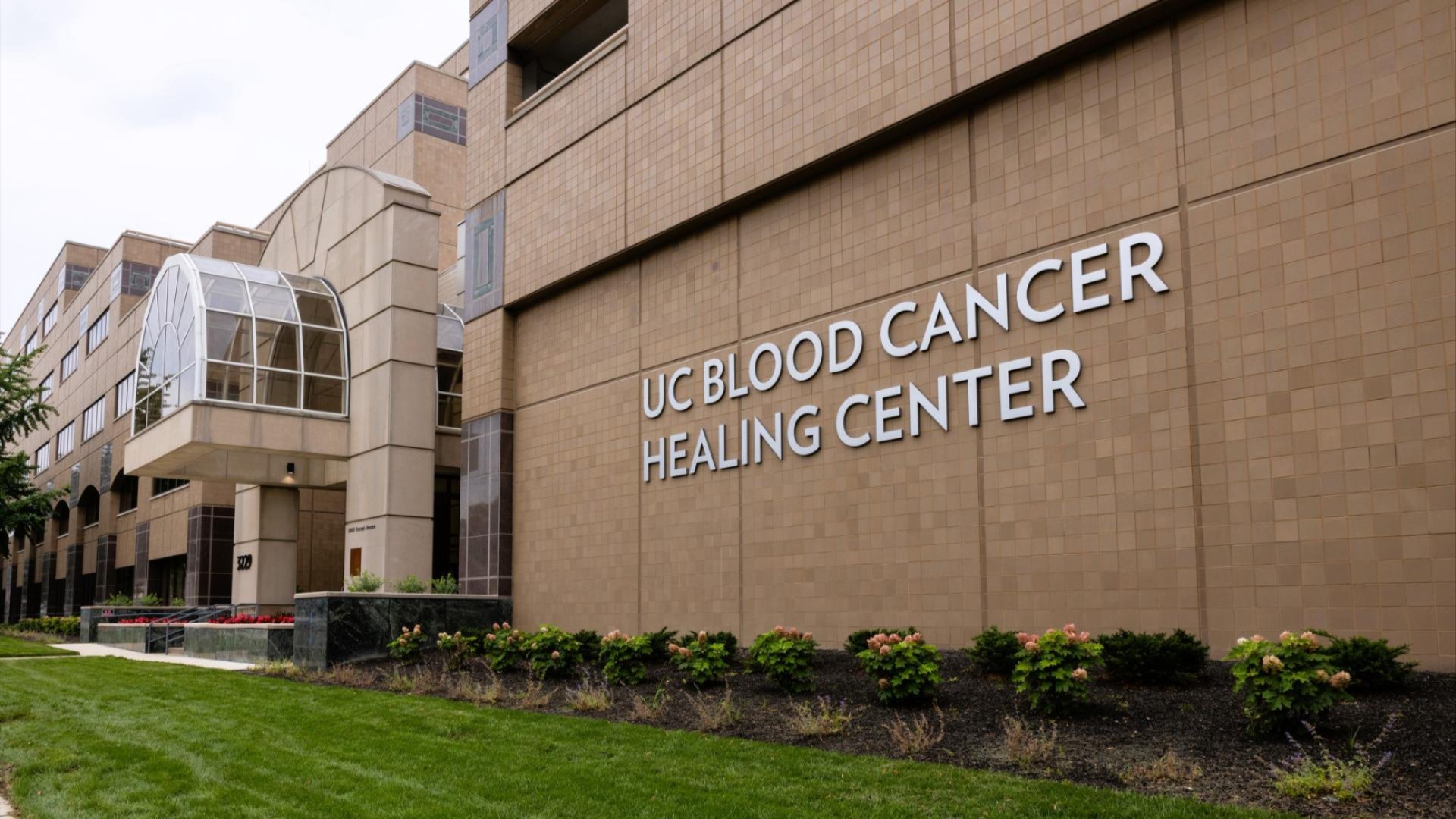 Exterior photo of Blood Cancer Healing Center building