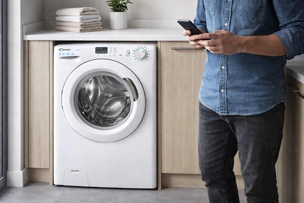 lavatrice Candy con tecnologia NFC