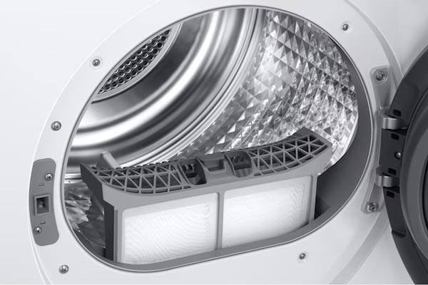 interno asciugatrice Samsung
