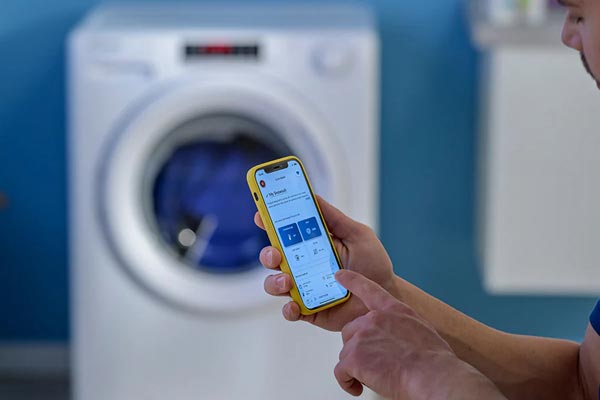 lavatrice gestione smartphone