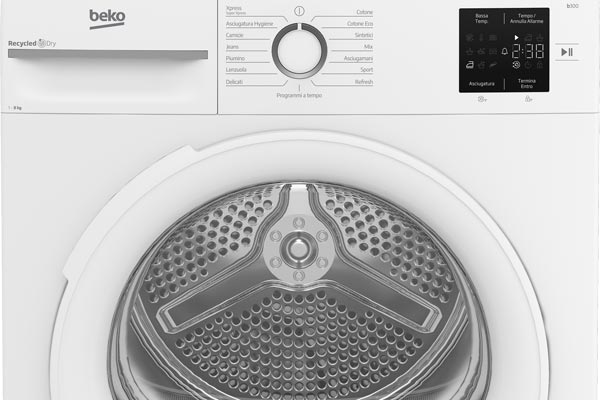 asciugatrice Beko sensore umidità