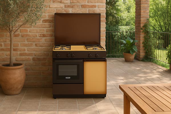 cucina De Longhi color rame